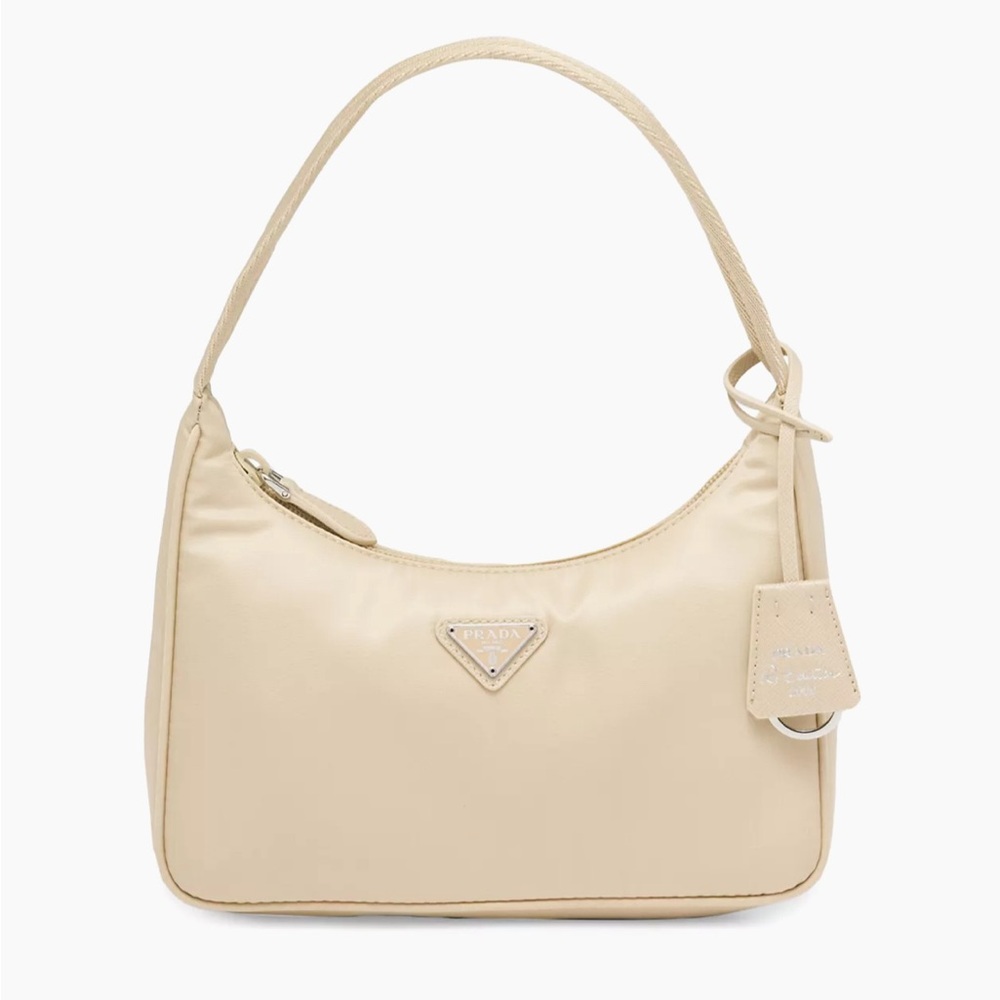 Prada Re-Nylon Re-Edition 2000 Mini-Bag in beige khaki